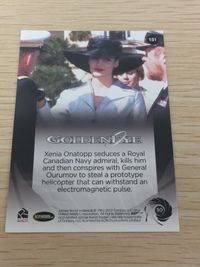 James Bond 007 007 ゼロゼロセブン カード カード Xenia Onatopp トレカ 151 Rittenhouse Archives トレーディング サムネイル 2