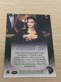 James Bond 007 007 ゼロゼロセブン カード カード Xenia Onatopp トレカ 150 Rittenhouse Archives トレーディング サムネイル 2
