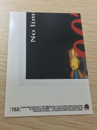 James Bond 007 007 ゼロゼロセブン カード カード Natalya Simonova トレカ 153 Rittenhouse Archives トレーディング サムネイル 2