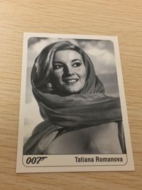 James Bond 007 007 ゼロゼロセブン カード カード Tatiana Romanova トレカ 16 Rittenhouse Archives トレーディング サムネイル 1