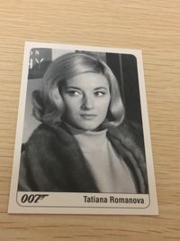 James Bond 007 007 ゼロゼロセブン カード カード Tatiana Romanova トレカ 18 Rittenhouse Archives トレーディング サムネイル 1