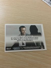 James Bond 007 Dangerous Liaisons 007 ゼロゼロセブン カード カード Casino Royale トレカ DL2 Rittenhouse Archives トレーディング サムネイル 2