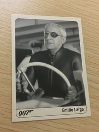James Bond 007 007 ゼロゼロセブン カード カード Emilio Largo トレカ 33 Rittenhouse Archives トレーディング サムネイル 1