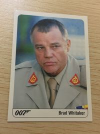 James Bond 007 Card #130 Brad Whitaker Rittenhouse Archives 007 card actor サムネイル 1