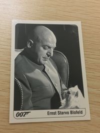James Bond 007 007 ゼロゼロセブン カード カード Ernst Starvo Blofeld トレカ 49 Rittenhouse Archives トレーディング サムネイル 1