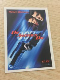 007 Die Another Day 007 ゼロゼロセブン カード 映画 ポスター風 カード Die Another Day トレカ Rittenhouse Archives トレーディング サムネイル 1