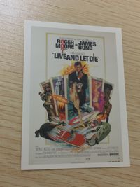 James Bond 007 007 ゼロゼロセブン カード 映画 ポスター風 カード Live and Let Die トレカ Rittenhouse Archives トレーディング サムネイル 1