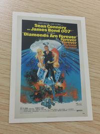 James Bond 007 007 ゼロゼロセブン カード 映画 ポスター風 カード Diamonds Are Forever トレカ Rittenhouse Archives 映画コレクション サムネイル 1