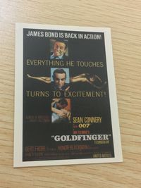 James Bond 007 007 ゼロゼロセブン カード 映画 ポスター風 カード Goldfinger トレカ Rittenhouse Archives トレーディング サムネイル 1