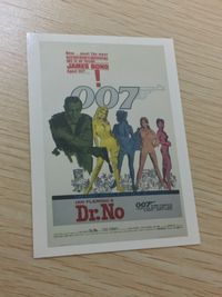 James Bond 007 007 ゼロゼロセブン カード 映画 ポスター風 カード Dr. No トレカ Rittenhouse Archives トレーディング サムネイル 1