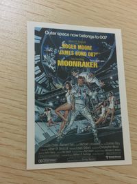 James Bond 007 Moonraker 007 ゼロゼロセブン カード 映画 ポスター風 カード Moonraker ポスターアート トレカ Rittenhouse Archives 映画トレーディング サムネイル 1