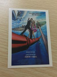 James Bond 007 007 ゼロゼロセブン カード 映画 ポスター風 カード A View to a Kill トレカ Rittenhouse Archives トレーディング サムネイル 1