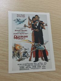 James Bond 007 007 ゼロゼロセブン カード 映画 ポスター風 カード Octopussy トレカ Rittenhouse Archives 映画トレーディング サムネイル 1