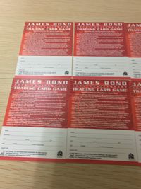 James Bond 007 40th Anniversary TCG 8 Cards Lot 007 movie poster card lot サムネイル 7