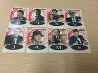 James Bond 007 40th Anniversary TCG 8 Cards Lot 007 movie poster card lot サムネイル 1