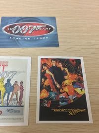 007 James Bond 40th Anniversary Trading Cards 007 ゼロゼロセブン カード カード まとめ キャラクター ムービーポスター タイトル James Bond Dr. No 5枚 サムネイル 2