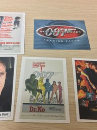 007 James Bond 40th Anniversary Trading Cards 007 ゼロゼロセブン カード カード まとめ キャラクター ムービーポスター タイトル James Bond Dr. No 5枚 サムネイル 3
