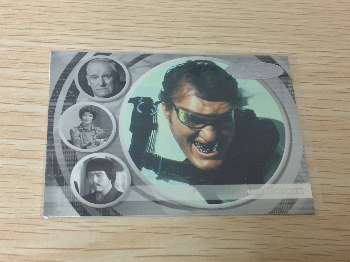 James Bond 40th Anniversary Moonraker Card #34 007 007 movie poster card