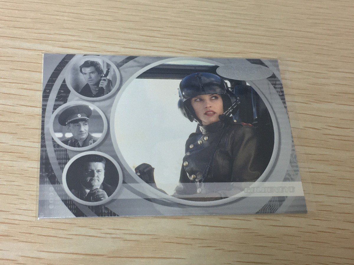 James Bond 007 GoldenEye Card #0052 40th Anniversary 007 movie poster card