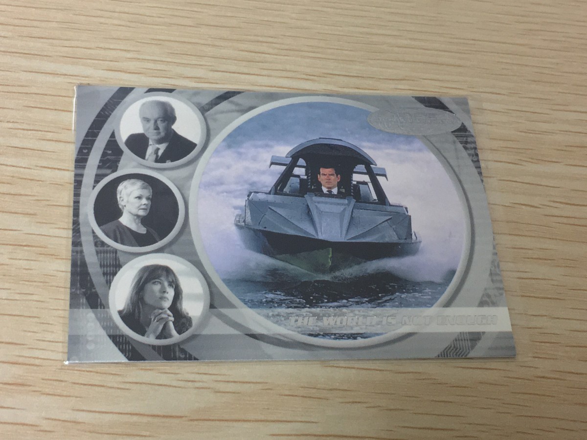 James Bond 007 40th Anniversary 007 ゼロゼロセブン カード カード The World Is Not Enough トレカ 0058 Rittenhouse Archives トレーディング
