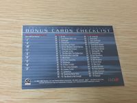 007 James Bond 40th Anniversary 007 ゼロゼロセブン カード カード Bonus Cards Checklist トレカ 002 Rittenhouse Archives トレーディング サムネイル 2