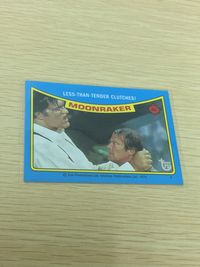 James Bond 007 Moonraker 007 ゼロゼロセブン カード カード Less-Than-Tender Clutches! トレカ 55 Topps 映画トレーディング サムネイル 1