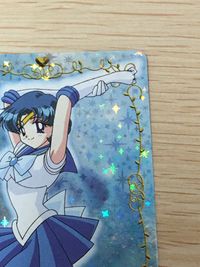美少女戦士 セーラームーン カード セーラーマーキュリー トレカ SP5 SP バンダイ カードダス サムネイル 3