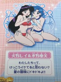 美少女戦士 セーラームーン カード 火野レイ 水野亜美 トレカ SP2 SP バンダイ カードダス セーラームーンワールド3 サムネイル 14