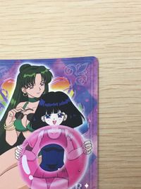 美少女戦士 セーラームーン カード 冥王せつな 土萌ほたる トレカ SP5 SP バンダイ カードダス セーラームーンワールド3 サムネイル 6