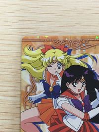 美少女戦士セーラームーン セーラームーンワールド2 カード セーラーヴィーナス セーラーマーズ トレカ SP4 SP バンダイ 食玩 カードダス サムネイル 5