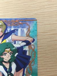 美少女戦士 セーラームーン カード セーラーウラヌス セーラーネプチューン トレカ SP5 SP バンダイ 食玩カード セーラームーンワールド2 サムネイル 4