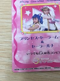 美少女戦士 セーラームーン カード プリンセス セーラームーン セーラールナ トレカ SP03 SP バンダイ カードダス サムネイル 2