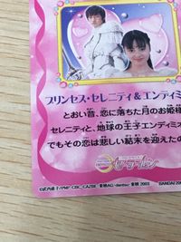美少女戦士セーラームーン(実写版 Pretty Guardian Sailormoon) カード プリンセス セレニティ エンディミオン トレカ SP04 SP バンダイ 食玩 サムネイル 9