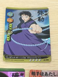 呪法札合戦 犬夜叉 カード まとめ 御供 戦法 弥勒 珊瑚 相手はあたしだよ! 3枚 CA-005 CA-006 CA-131 バンダイ TCG サムネイル 2
