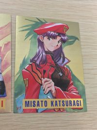 新世紀エヴァンゲリオン エヴァンゲリオン カードダスマスターズ SP まとめ 碇シンジ 葛城ミサト カード まとめ キャラクター 碇シンジ 葛城ミサト 2枚 SP1 SP4 バンダイ カードダスマスターズ サムネイル 2