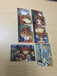 新世紀 エヴァンゲリオン 新世紀エヴァンゲリオン ハイブリッドコレクション プラチナパック アスカ SP まとめ ブロッコリー カード まとめ プリズム ホロ パノラマカード 6分割セット 惣流 アスカ ラングレー 6枚 サムネイル 6