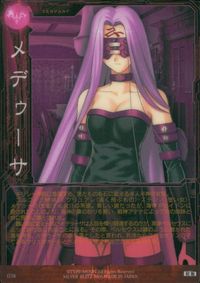 フェイト Fate/stay night Fate stay night FACT CARD 初版 カード メデューサ トレカ 036 SILVER BLITZ FACT