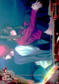 Fate/SN Fate/stay night Fate stay night FACT CARD 初版 遠坂凛 トレカ 019 SILVER BLITZ キャラクターカード(FACTカード) サムネイル 2