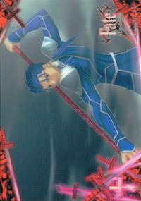 フェイト Fate/stay night Fate stay night FACT CARD 初版 カード クー フーリン トレカ 065 SILVER BLITZ ファクト サムネイル 2