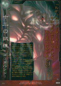 フェイト Fate/stay night FACT CARD Fate stay night FACT CARD 初版 カード 十二の試練 トレカ 051 B SILVER BLITZ トレーディング
