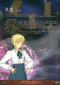 フェイト Fate/stay night Fate stay night FACT CARD 初版 カード 英霊 Servant トレカ 075 SILVER BLITZ ファクト サムネイル 2