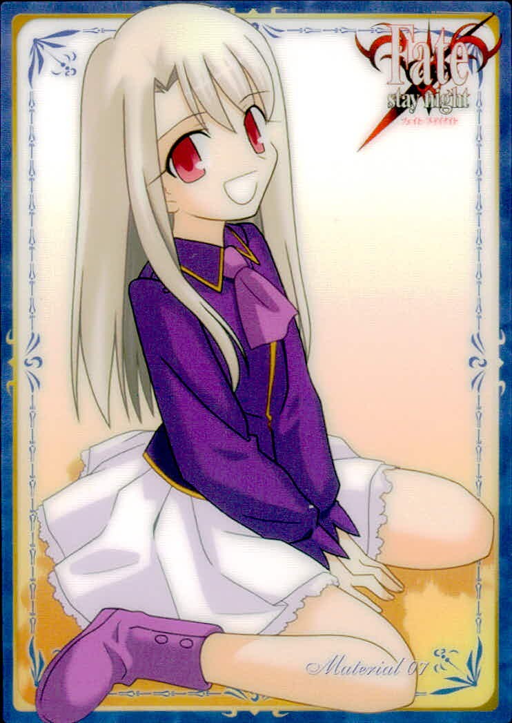 Fate/stay night Fate stay night FACT CARD 初版 カード アンリ マユ トレカ 079 SILVER BLITZ FACT