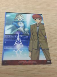 フェイトSN Fate/stay night Fate stay night FACT CARD 初版 武内崇 セイバー 107 プロモーション プロモ カード セイバー 衛宮士郎 トレカ 107 SILVER BLITZ サムネイル 10