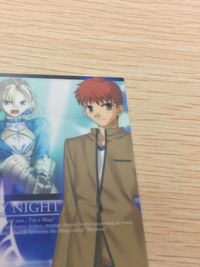 フェイトSN Fate/stay night Fate stay night FACT CARD 初版 武内崇 セイバー 107 プロモーション プロモ カード セイバー 衛宮士郎 トレカ 107 SILVER BLITZ サムネイル 9
