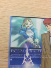 フェイトSN Fate/stay night Fate stay night FACT CARD 初版 武内崇 セイバー 107 プロモーション プロモ カード セイバー 衛宮士郎 トレカ 107 SILVER BLITZ サムネイル 8