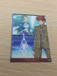 フェイトSN Fate/stay night Fate stay night FACT CARD 初版 武内崇 セイバー 107 プロモーション プロモ カード セイバー 衛宮士郎 トレカ 107 SILVER BLITZ サムネイル 5