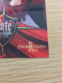 Fate/stay night Fate stay night FACT CARD 初版遠坂凛 108 プロモーション プロモ カード 遠坂凛 トレカ 108 SILVER BLITZ ファクト サムネイル 2