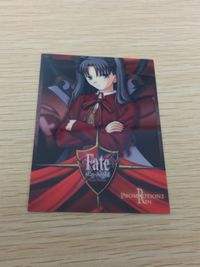 Fate/stay night Fate stay night FACT CARD 初版遠坂凛 108 プロモーション プロモ カード 遠坂凛 トレカ 108 SILVER BLITZ ファクト