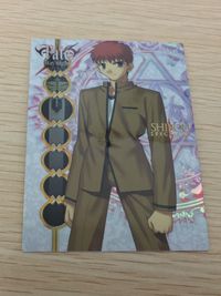 フェイトsn Fate/stay night Fate stay night FACT CARD 初版 SP 衛宮士郎 005 カード 衛宮士郎 トレカ 005 SILVER BLITZ ファクト