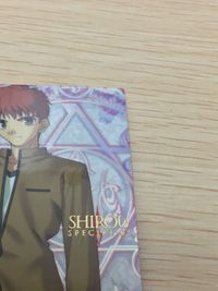 フェイトsn Fate/stay night Fate stay night FACT CARD 初版 SP 衛宮士郎 005 カード 衛宮士郎 トレカ 005 SILVER BLITZ ファクト サムネイル 5